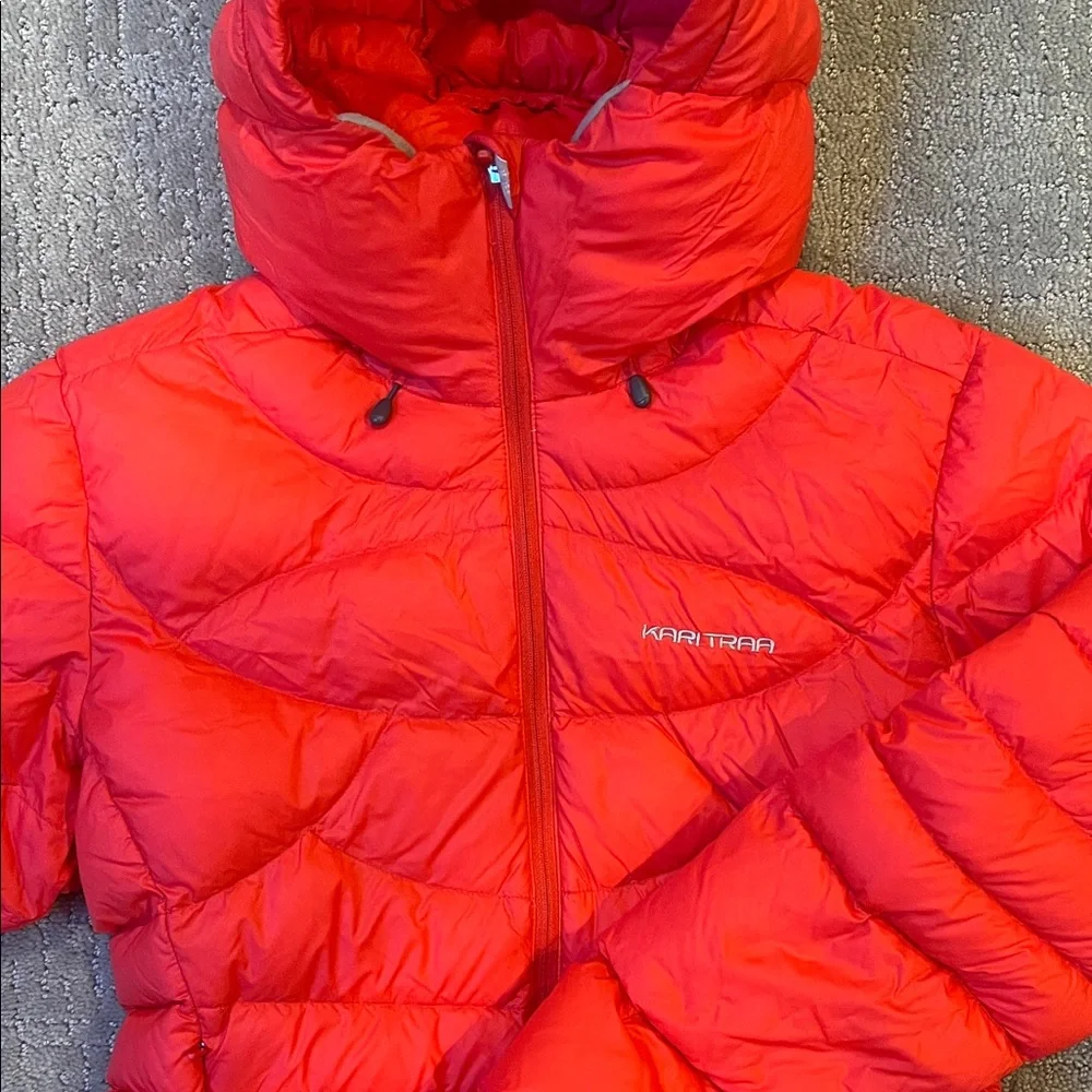 Kari Traa Red Puffer Jacket - Picture 4 of 5